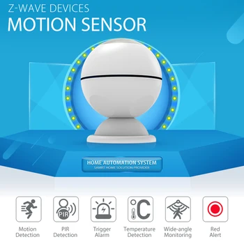NEO COOLCAM ZWAVE Plus PIR Senzor +Teplota Domácej Automatizácie Alarm System Z Vlny EÚ 868.4 MHZ