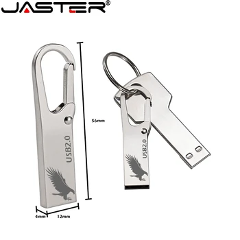JASTER USB flash disk Kovové Tlačidlo USB 2.0 pero disk 4 GB 8 GB 16 GB 32 GB, 64 GB 128 GB kl ' úč Micro USB Memory Stick U diskov