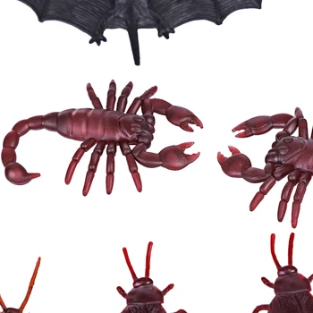 150Pcs Halloween Plastové Realistické Švábov Spider Falošné Chyby, Hmyz Trik Liečbu Party Láskavosti