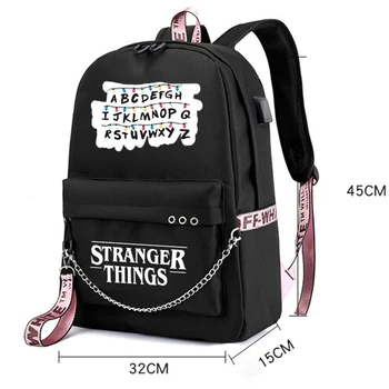 Cudzinec veci taška batoh pre dospievajúcich chlapcov, dievčatá, deti, školské tašky rapper ženy príčinné taška študentský batoh