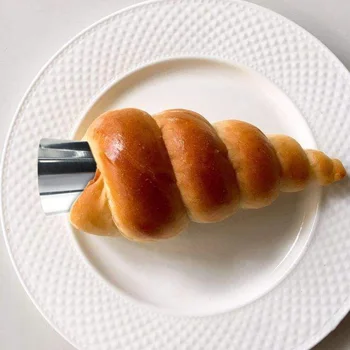 10Pcs Kužele Horn Pečivo Roll Krém Cannoli Roll Formy Kužeľovej dánske Pečivo Croissant Koláč Chlieb Formy Kuchyňa Pečenie Nástroj