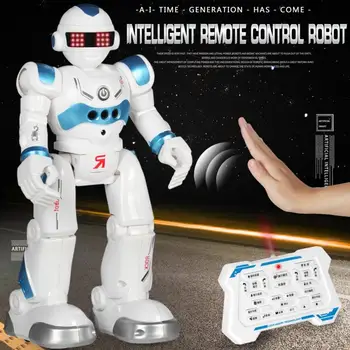 RC Gesto Senzor Tanec Robot Smart Inteligente Elektrické Spievať Diaľkové Ovládanie Vzdelávacie Humanoidný Robotické Hračky Pre Chlapca, Juguetes