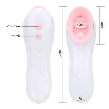 OLO Klitoris, Vagina Stimulátor Jazyk Vibrátory, Orálny Sex, Sexuálne Hračky Pre Ženy Klitorisu Bradavky Bulík 7 Rýchlostiach G-spot Masáž