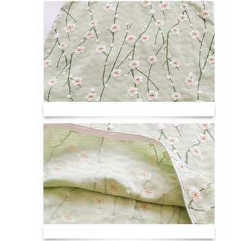 6 - 16 rokov, baby girl kvetinový qipao šaty jednoduché, čína Cheongsam 2019 nové deti tradičné dávnych ľudových krojoch letné oblečenie