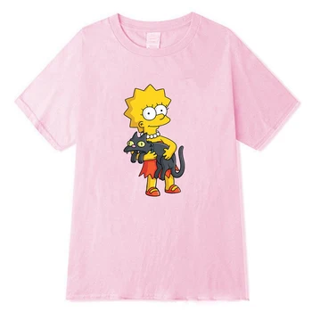 2021 Nové Módne The Simpsons Lisa Simpson Fuuny Tričko pre Mužov/ženy