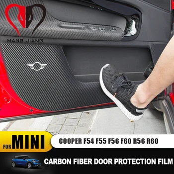 Nové Auto Anti Špinavé Uhlíkových Vlákien Nálepky Ochranná Fólia pre Mini Cooper F54 F55 F56 F60 R56 R60 Auto-styling Príslušenstvo Nálepky