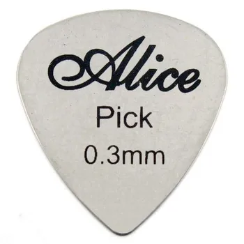 30 Ks Veľkoobchod Alice Nehrdzavejúcej Ocele Tvaru Trojuholníka Kovové Gitaru, Electric Guitar Rock Vyberá 0,3 mm