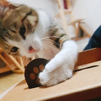 Behogar Zábavné Úžasné Vlnitého Papiera, Pet Whack-a-mole Interaktívna Hračka pre Mačky Mačiatko Pet Hračka