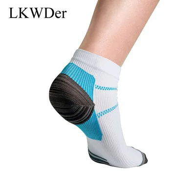 3 Páry Kvalitných Nohy Kompresné Ponožky Pre Plantárna Fasciitis Päty Ostrohy Arch Bolesť Pohodlné Ponožky Žilovej Ponožky Muži Ženy