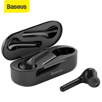 Baseus W07 TWS Bezdrôtové Bluetooth Slúchadlá V5.0 Bezdrôtový Športové Slúchadlá ENC Zníženie Hluku Hovorí Nepremokavé Bezdrôtové Slúchadlá