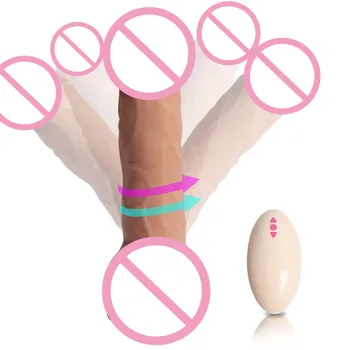 USB Nabíjateľné 20 Rýchlosti Otáčania Realistické Silikónové Penis So Silnou Prísavkou Sex Produkty, Erotické, Sexuálne Hračky pre Ženy