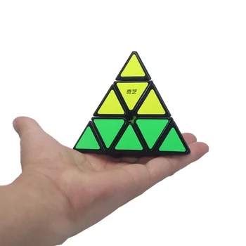 QiYi kocka 3x3x3 Pyramídy Magic Cube 3x3x3 cubo magico Profesionálne Rýchlosť Kocka Qiyi Puzzle hra cube Vzdelávacie Hračky Pre Deti,