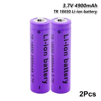 YCDC 4900mAh 3,7 V 18650 Lítium-iónové batérie Nabíjateľné Vysoko Kvalitné Batérie Pre Baterku Pochodeň RC Hračky Pilas Recargables