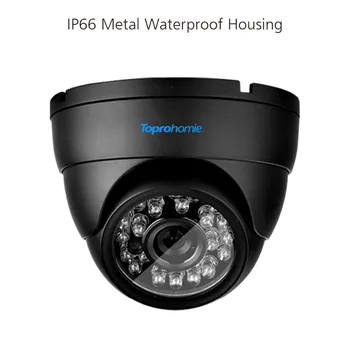 TOPROHOIME CVI 4MP 2592x1520 bezpečnosti IP66 V/nepremokavé vonkajšie IR Kamera, KAMEROVÝ Bezpečnostný kamerový nočné videnie Kamery