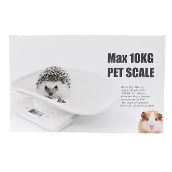1 g-10 kg Pet, Pes, Mačka Zvierat Rozsahu Digitálny Baby Detská Váha Rozsahu (kg/oz/lb) LCD 83XA