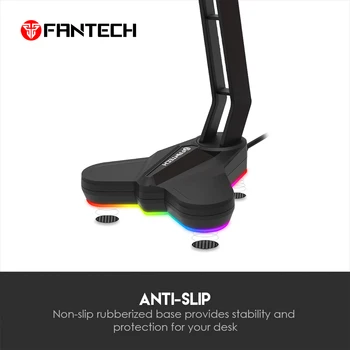 FANTECH AC3001S RGB pre Slúchadlá, Stand Anti-sklzu A Základňa Je Priťažujúca Pre Multi-funkčné Slúchadlá Stojan, Hot Slúchadlá Rack