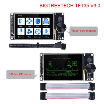 BIGTREETECH SKR V1.4 Turbo Rada TFT35 V3.0 Obrazovke ESP-01S Wifi Modul TMC2209UART 3D Tlačiarne Diely Pre CR10 vzdať sa 3 Upgrade