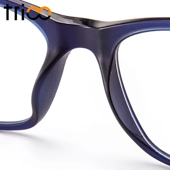 TRIOO 3U Série Luxusný Žltý Okuliare na Čítanie Jasné Okuliare Mínus Okuliare Diopter Okuliare Progresívne šošovky Okuliarov