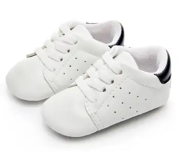 4 farby, nové, mäkké pu kožené priedušná batoľa detská obuv tenisky Novorodenca dievčatá a chlapci topánky šnurovacie hot predaj prvom chodítka