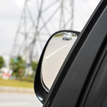 1pair Auto Zadné Sedadlo Spätné Zrkadlo Auto Zadnom Blind Spot Zrkadlo vystúpte Pozorované Zrkadlo B-stĺpik Pomocné Široký Uhol Zrkadlo