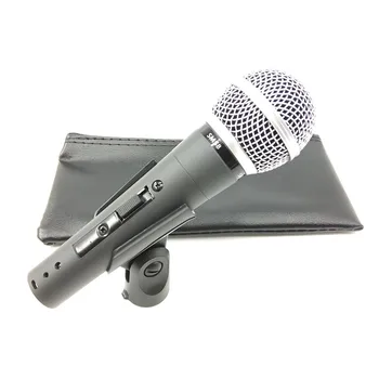 Ťažké potrubia 5-ročná Záruka Kvality SM 57 Dynamický Mikrofón Cardioid Vokálne Káblové SM57 Nahrávanie Mic Microfone fio Microfono
