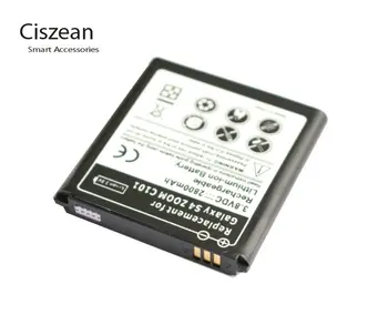 Ciszean 1x 2800mAh B740AC/K/E/U Náhradné Li-ion Batéria Pre Samsung Galaxy S4 Zoom C101 C1010 C105A C105 NXF1 NX3000 i939D
