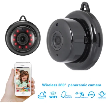 1080P Bezdrôtový Mini WiFi Kamera Home Security Kamera IP CCTV INFRAČERVENÉ Nočné Videnie Pohybu Zistiť Baby Monitor P2P CCTV