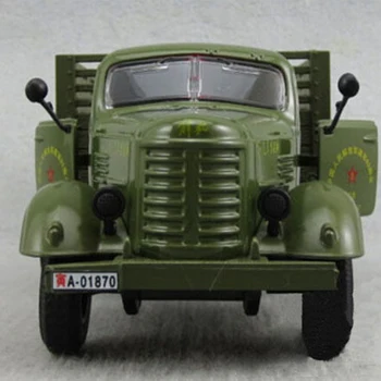 Diecast Vojenské Jiefang truck Model 1:32 Auto&svetlo, Zvuk Army Zelená Deti Hračka