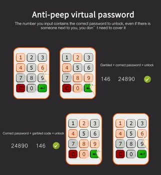 Inteligentný Kabinetu Zámky, Elektronické Heslo blokovanie Tlačidiel Digitálny Zmes Kód Zámok Pre Skrine/dverí