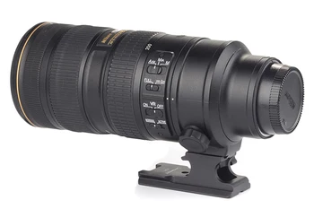 SUNWAYFOTO LF-N3 Statív Rýchle Uvoľnenie Doska teleobjektívu Podporu Objektívu Náhradné Nohy pre Nikon 70-200 mm Statív Doska