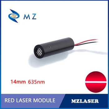 14 mm 635nm 10mw Line Laser Modul APC Okruhu Vodič Červeného Laseru Modul