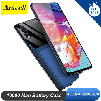 Araceli 10000 Mah Pre Samsung Galaxy A30S A50 A50S A70 Batérie Prípade Smart Telefón, Batériu, Nabíjačku Prípade Power Bank A70 Batérie Prípade