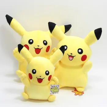 10 Štýlov Pokemon Plushs Pikachu Vypchaté Zvieratá, Oblečenie pre Bábiku Hračka Figúrka detské Vianoce, Halloween Darček