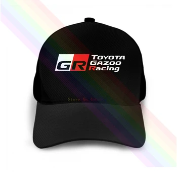 Toyota GR Gazoo Racing Logom Klasické Čierne 2020 Najnovšie Čierny Populárny šiltovku Klobúky Unisex