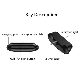 Bezdrôtový Bluetooth 5.0 AUdio Adaptér 3,5 mm konektor pre Slúchadlá Slúchadlá Prijímač pre PS4