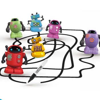 Nové Novinka hračky HeLICMax Nakreslite Čiaru, Robot Drawbot Robot line sledovanie zásielok Gibbi Planéty Programovanie Sprevádzať Hračky pre Deti Darček