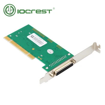IOCREST 1 Paralelný Port Tlačiarne (LPT1) DB25 PCI Radič Karty Moschip 9865 Chipset s Nízkym Profilom Držiak