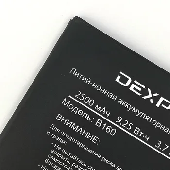 Originálne NOVÉ DEXP Ixion B160 2500mAh Mobil Najnovšie Výrobné Kvalitné Batérie + Sledovacie Číslo