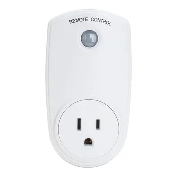 NÁS Zástrčku RF 433mhz Bezdrôtové Diaľkové Ovládanie AC220V elektrickej Zásuvky Svetlo Prepínač Kompatibilný Broadlink RM4 Pro Pre Smart Home