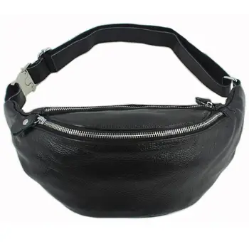 Módne Originálne Kožené pás taška pre mužov fanny pack Kožený opasok taška pás pack taška bum peniaze pás pás puzdro molle pochete