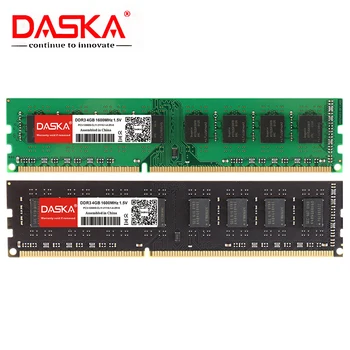 DASKA Nové 4GB DDR3 2GB 1600/1333 MHz PC3-12800/10600 Ploche Pamäte DDR 3 základná doska, ram DIMM Pre procesory AMD/Intel