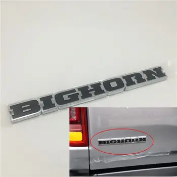 Auto Styling Pre Dodge RAM 1500 2500 3500 BIGHORN Zadný Kufor Emblém, Štítok Big Horn 2019