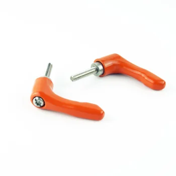M5 Nehrdzavejúcej Ocele Pevné nastaviteľná rukoväť ,Upínacie páčky napätie páky Oranžová farba