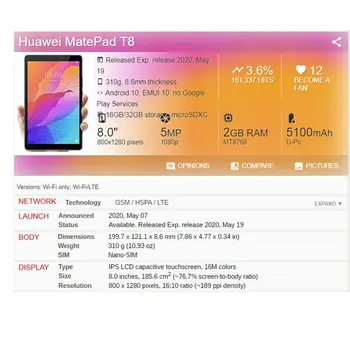 Pre Huawei MatePad MatePad T8 8.0 Prípade Kovboj Flip Cover pre Funda Huawei MatePad T8 T 8 palcový KOB2-L09 Prípad Tabletu