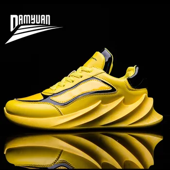 Damyuan 2020 Nové Módne tenisky Shark Spodnej Priedušná Tenisky, Topánky Pohodlné Športové Shockproof pánske Topánky