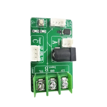 Laser Modul Rozhrania Adaptér Doske Konektor pre Laserové Rezacie Rytie Stroj 4pin/3pin/2pin