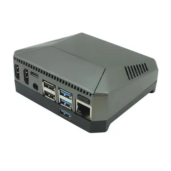 Argón JEDEN M. 2 Prípad pre Raspberry Pi 4 Model B M. 2 SATA SSD USB 3.0 Rada Podporu UASP Vstavaný Ventilátor Hliníkové puzdro pre RPI 4