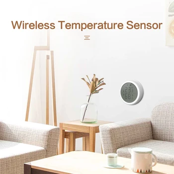 Smart Tlak Vzduchu Teplota Vlhkosť Prostredia Čidlo Smart Home Ovládanie Pomocou Inteligentného Života APP Pre Zigbee Tuya Pripojenie