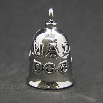 5 ks/veľa Najnovšie Pohode Dog Mad Tinkle Bell Prívesok 316L Nerezovej Ocele v Pohode Zvierat Psa Bell Prívesok