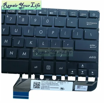 Nová klávesnica pre ASUS UX430 UX430U UX430UA UX430UQ UX305UAB UK GB NÁS anglická Klávesnica s podsvietením Modrá s Podsvietením